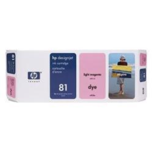 HP 81 - 680 ml - magenta chiaro - originale - DesignJet - cartuccia d'inchiostro - per DesignJet 5000, 5000ps, 5000ps uv, 5000uv, 5500, 5500 uv, 5500mfp, 5500ps, 5500ps uv